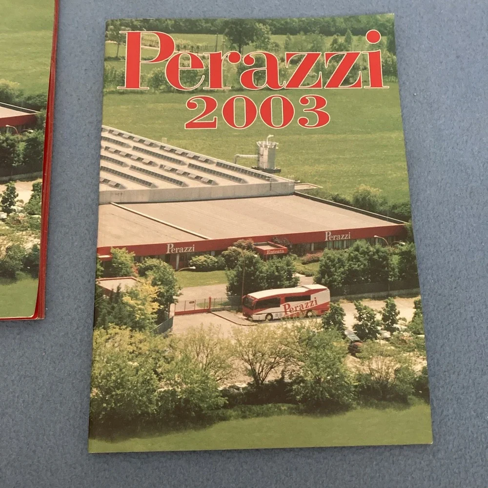 Perazzi Custom Shotguns Dealer Product Catalogs from 2000 & 2003
